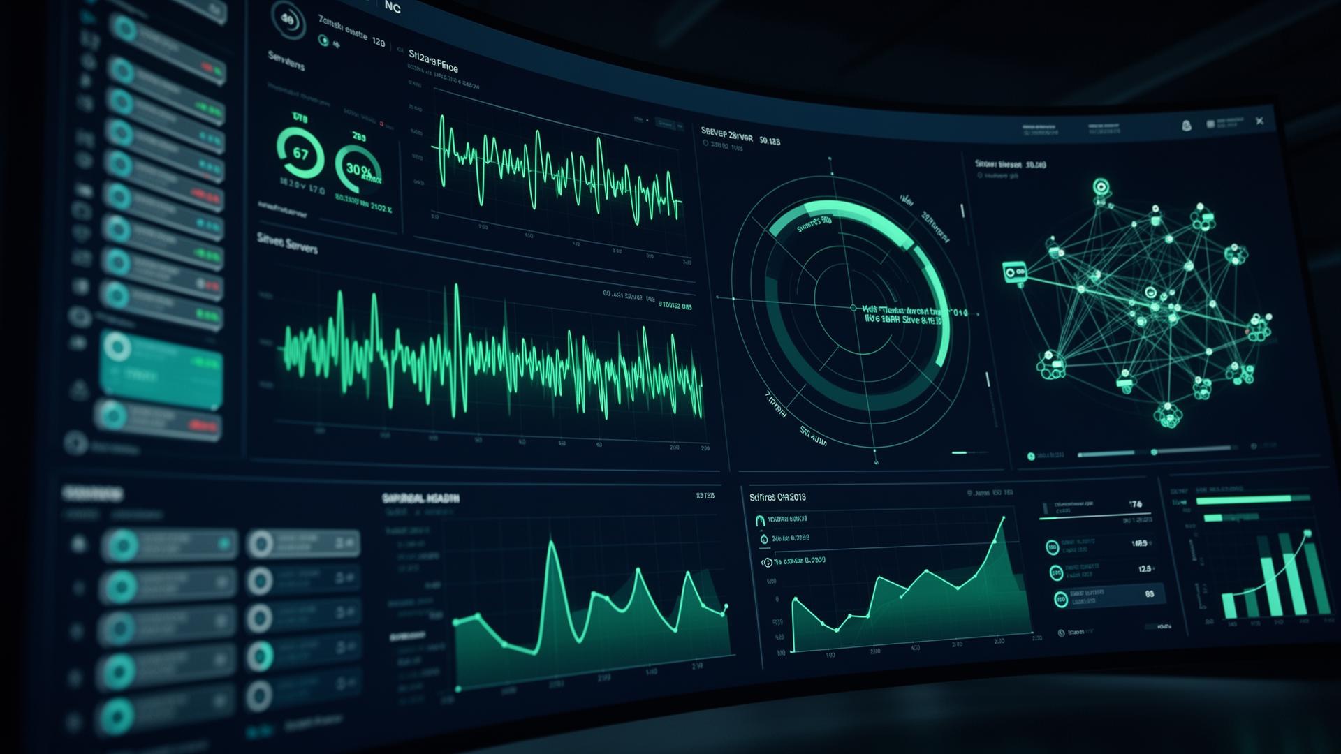 Dashboard de monitoring serveur